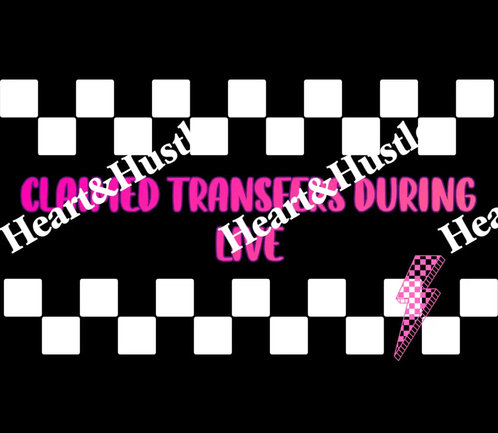 Claimed transfers on live