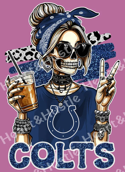 Colts Skully Girl