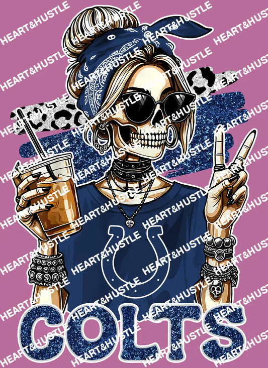 Colts Skully Girl