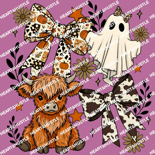 Coquette Western Halloween Ghost