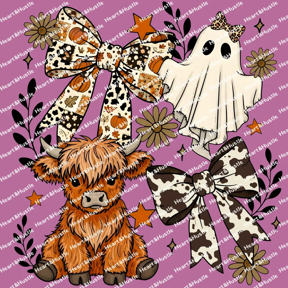Coquette Western Halloween Ghost