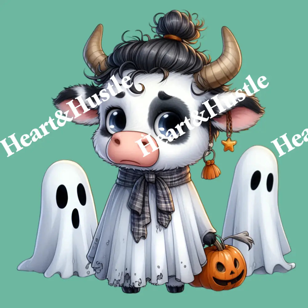 Cow Ghost With 2 Ghost