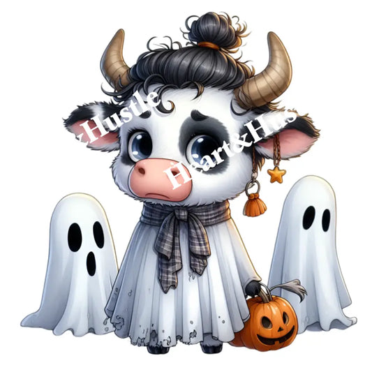 Cow Ghost With 2 Ghost