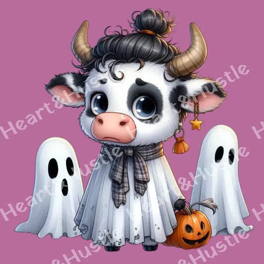 Cow Ghost With 2 Ghost