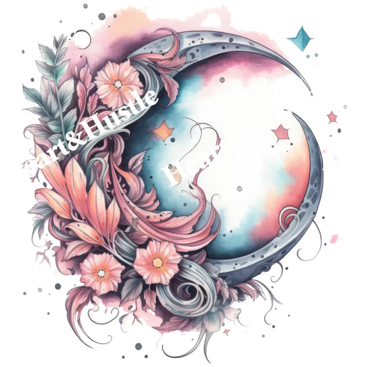 Crescent Moon Flowers