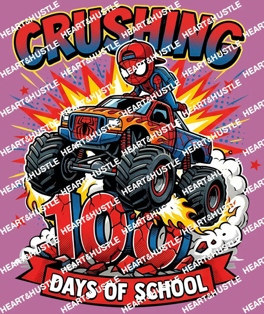Crushing 100 days of school spidey