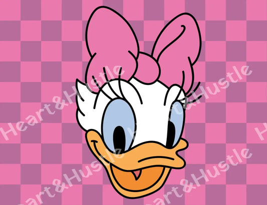 Daisy Duck Checkered