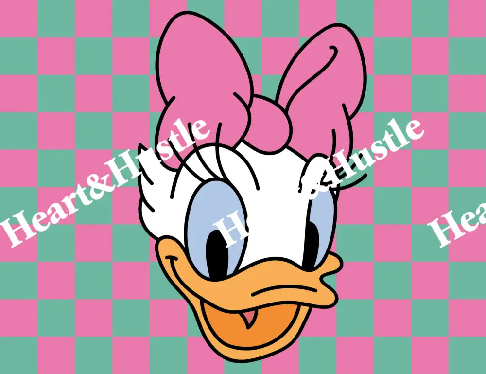 Daisy Duck Checkered