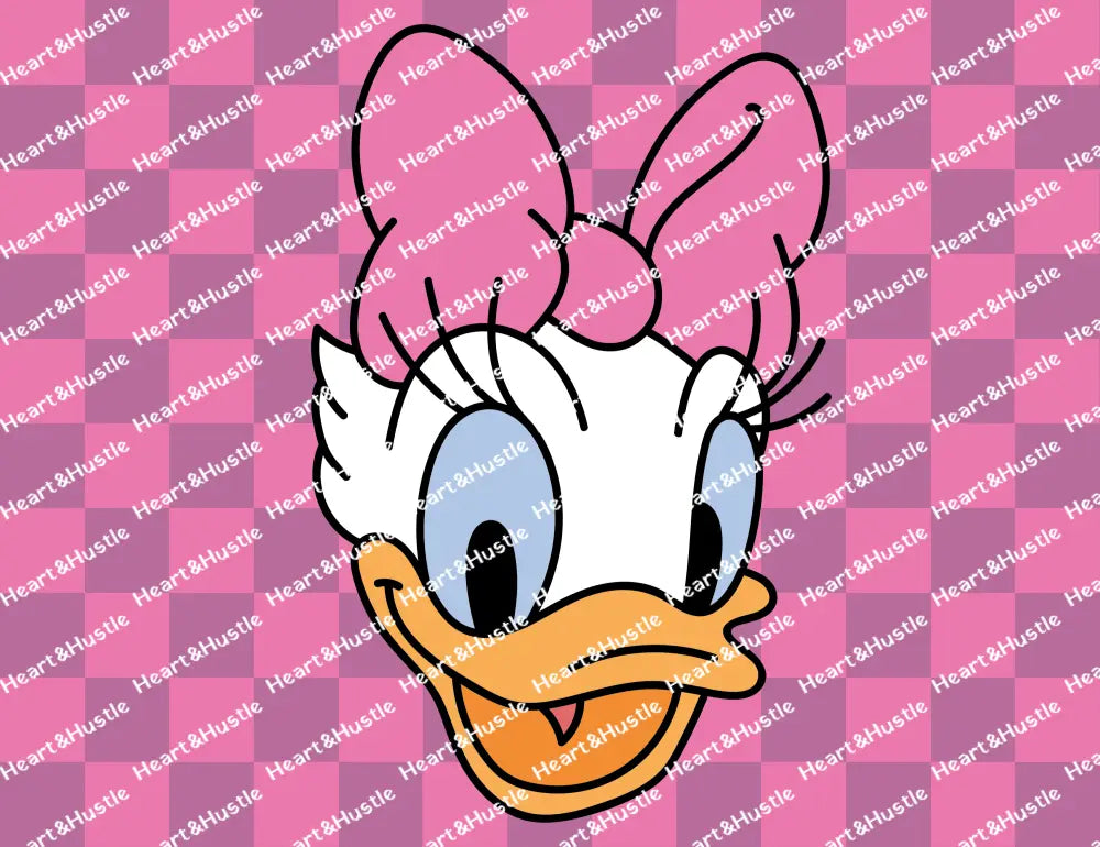 Daisy Duck Checkered