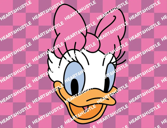 Daisy Duck Checkered