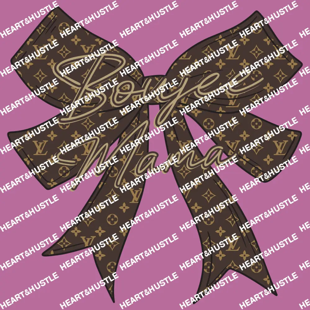 Designer Boujee Mama Bow
