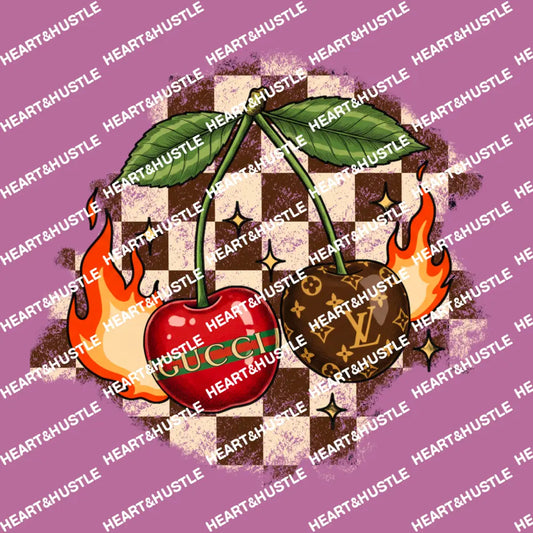 Designer Gu/LV Cherries