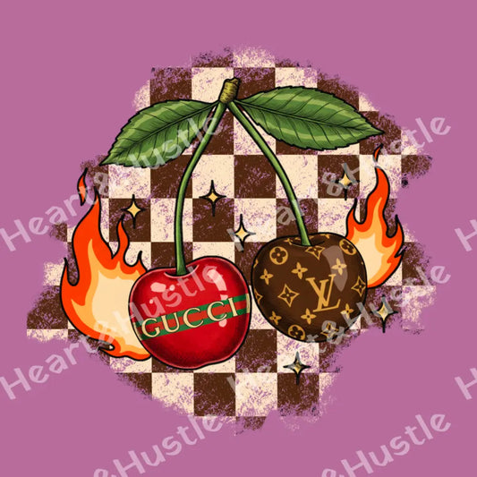 Designer Gu/LV Cherries