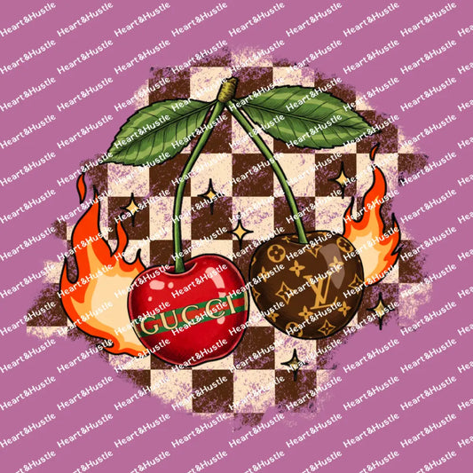 Designer Gu/LV Cherries