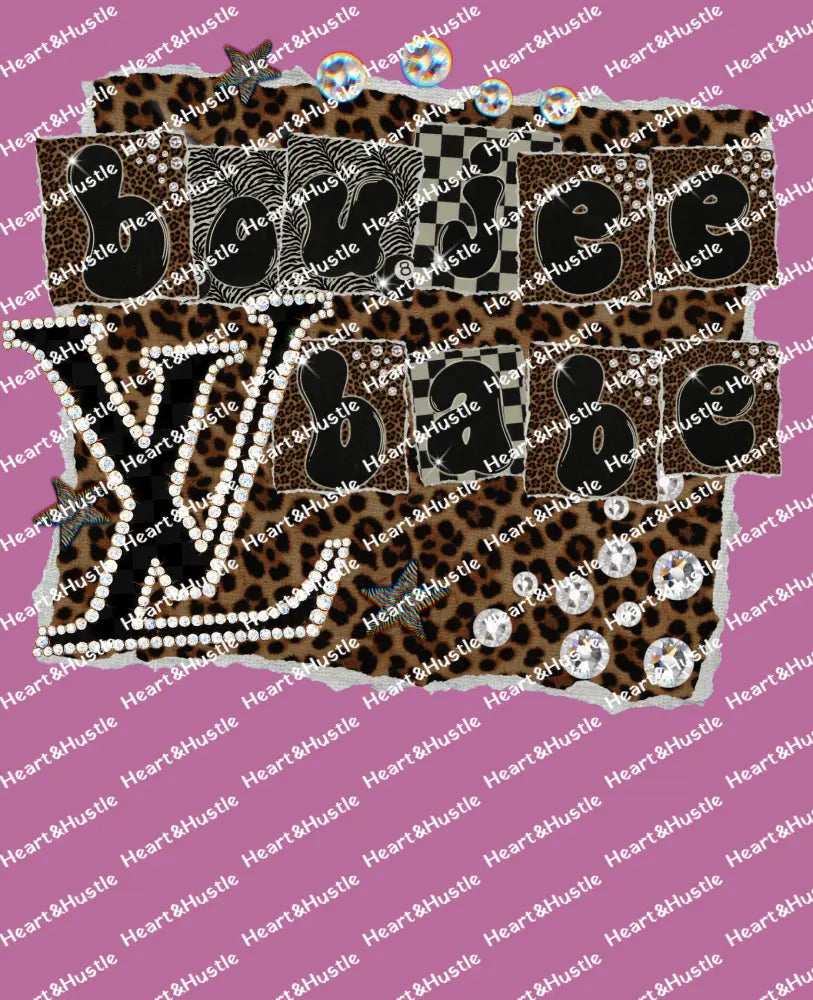 Designer LV Boujee Babe Brown