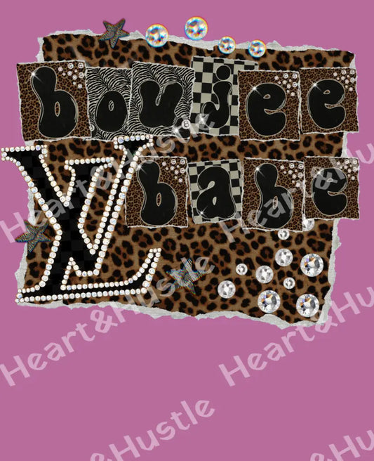 Designer LV Boujee Babe Brown
