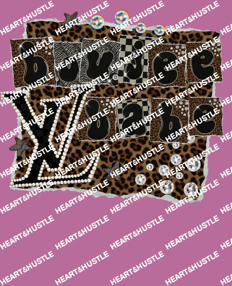 Designer LV Boujee Babe Brown