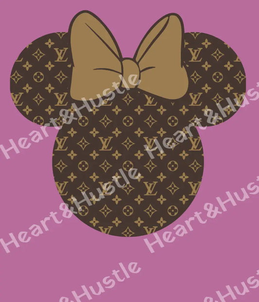 Designer LV Brown Mouse