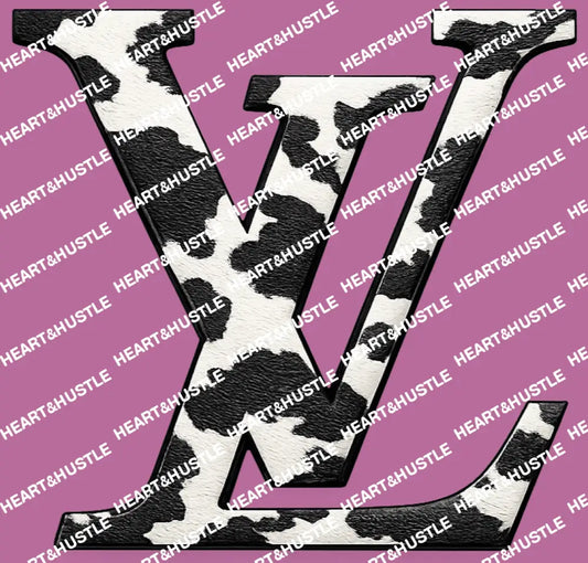 Designer LV Cow
