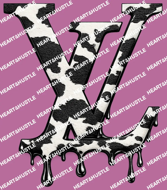 Designer LV Drip Cow