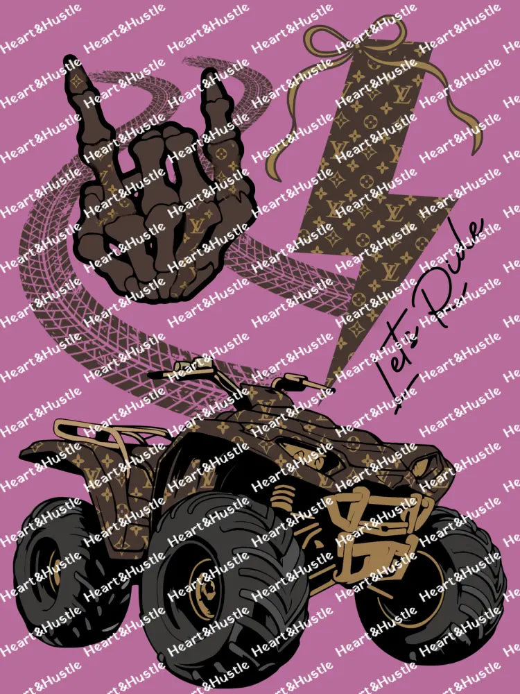Designer LV Quad