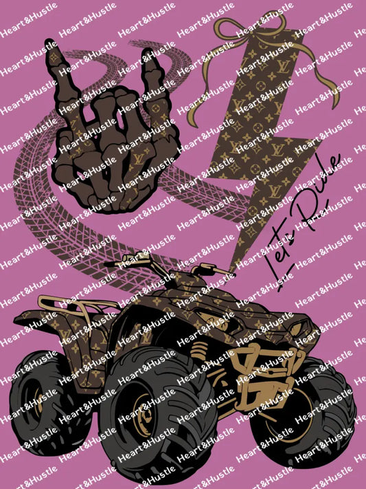 Designer LV Quad
