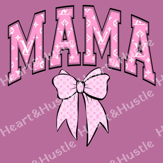 Designer Mama Pink with Bow