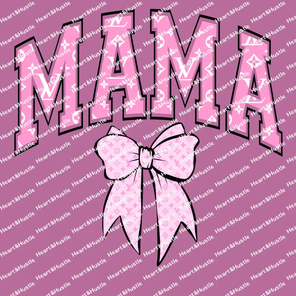 Designer Mama Pink with Bow