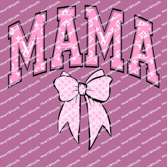 Designer Mama Pink with Bow