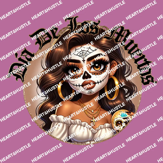 Dia De Los Muertos With Skull