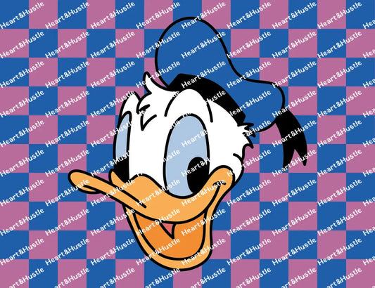 Donald Duck Checkered