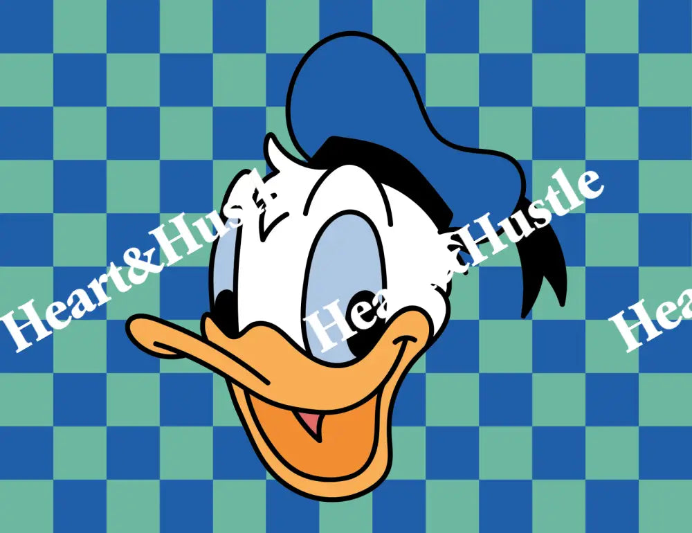 Donald Duck Checkered