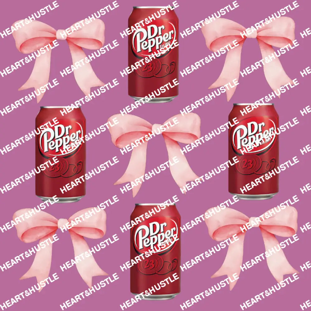 Dr Pepper And Bows