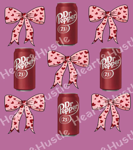 DrPepper Pink Bow Coquette