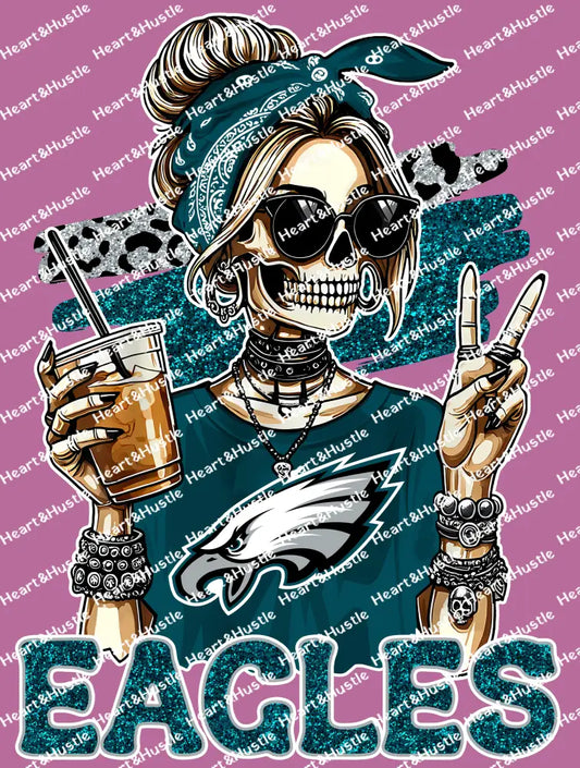 Eagles Skully Girl