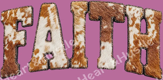 Faith Cow Fur Brown
