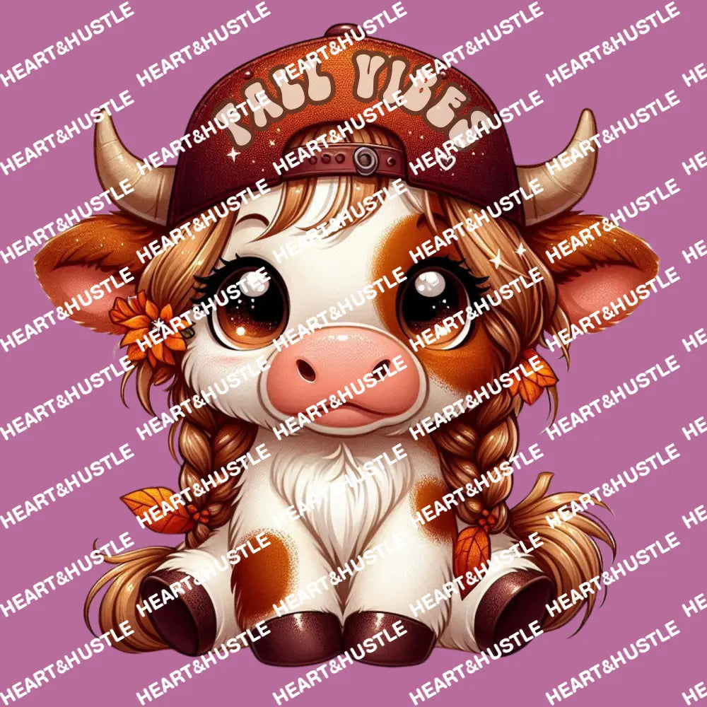 Fall Vibe Cow