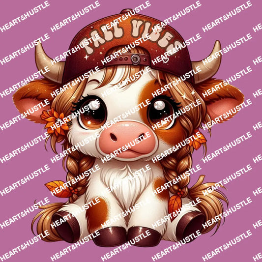 Fall Vibe Cow