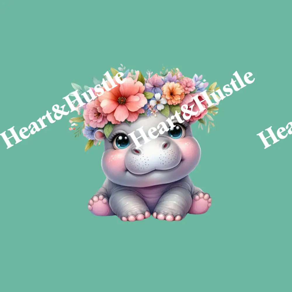 Flower Hippo