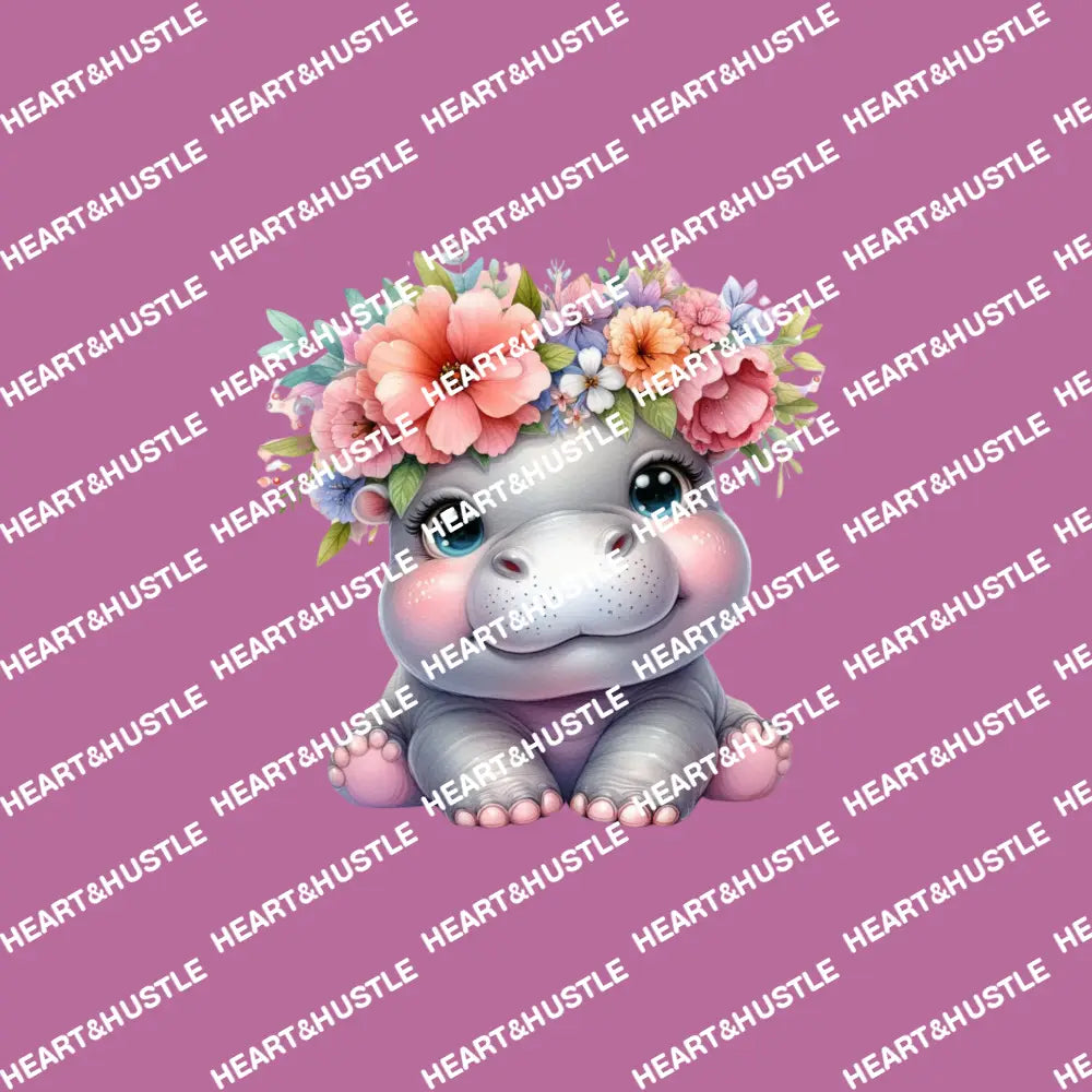 Flower Hippo