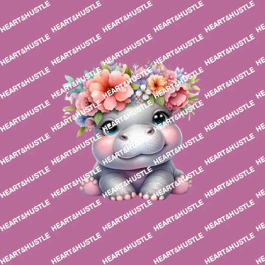 Flower Hippo