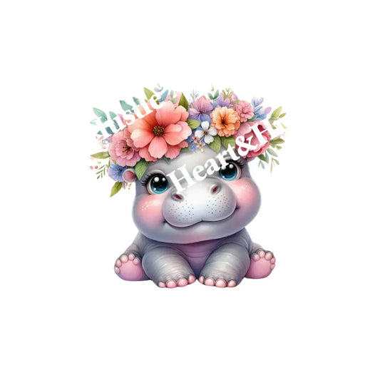 Flower Hippo
