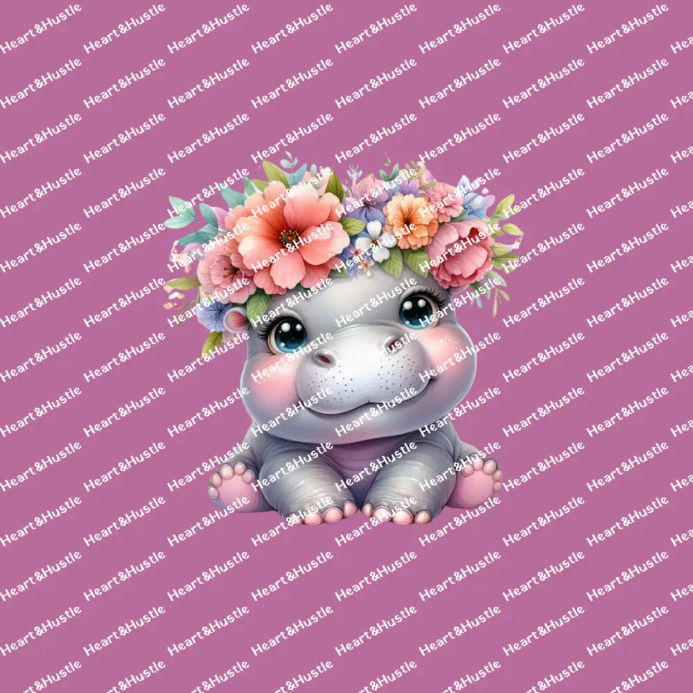 Flower Hippo