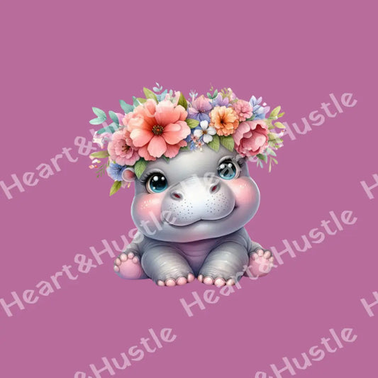 Flower Hippo