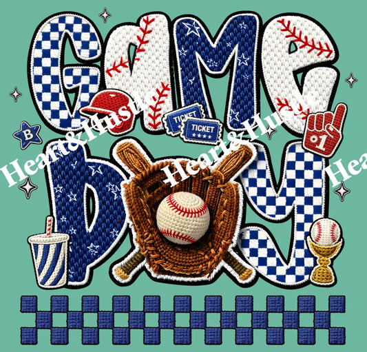 Game Day Faux Yarn