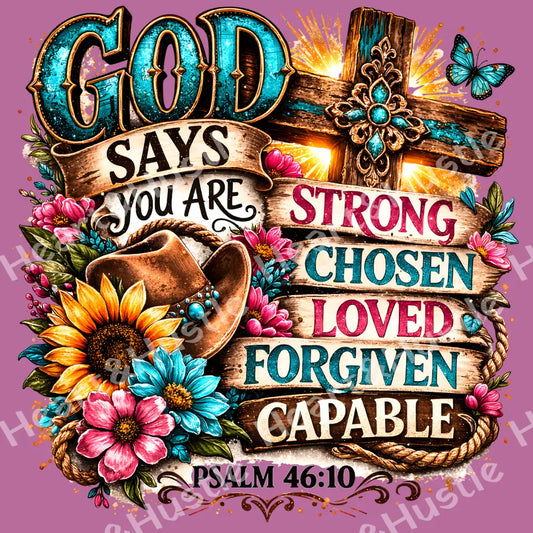 God Says You Are Strong