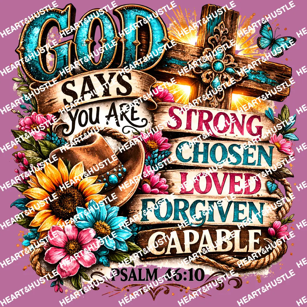 God Says You Are Strong