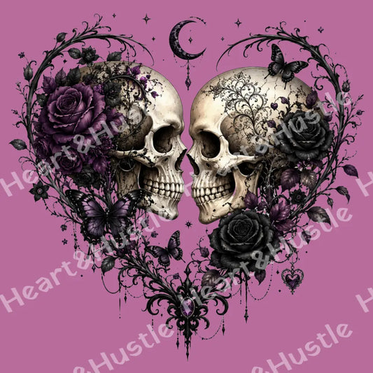 Gothic Skull Heart
