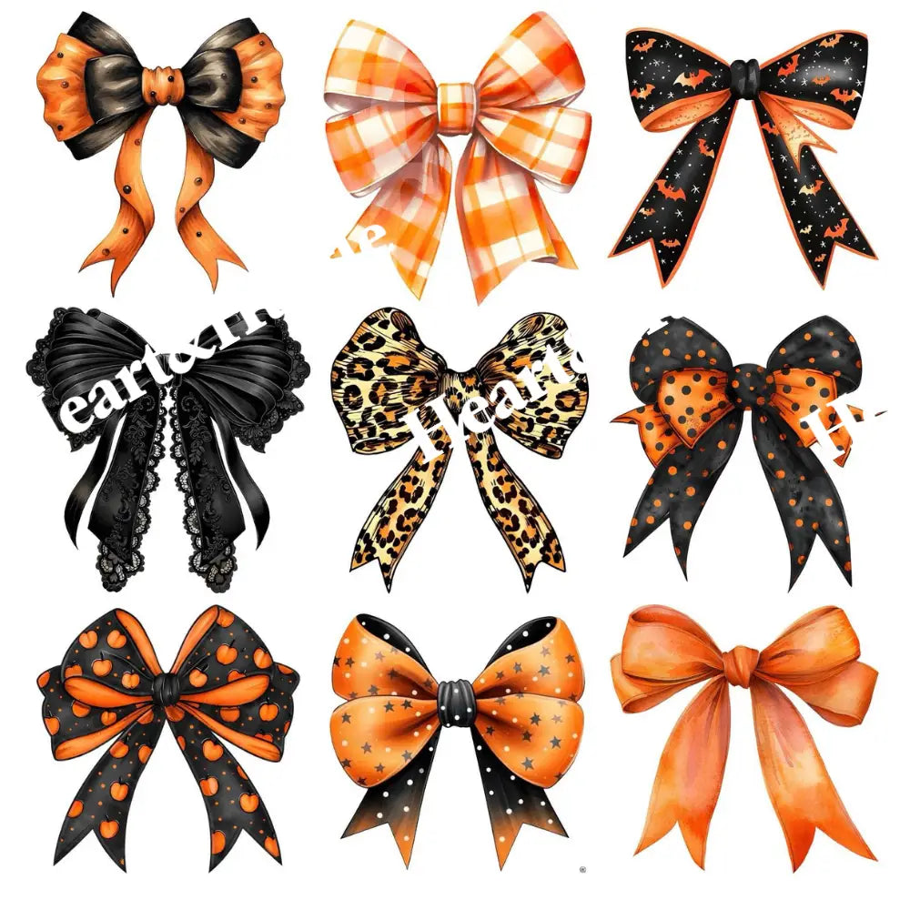 Halloween Bows