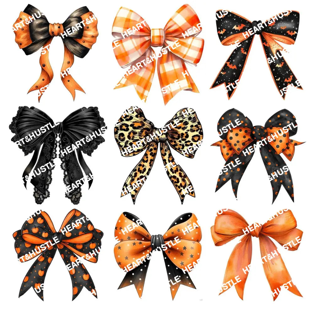 Halloween Bows